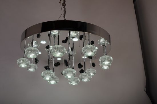 Люстра потолочная MANNE PL.7447-15+6(CR) d80