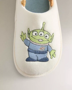 ZARA HOME ДЕТСКИЕ ТАПОЧКИ TOY STORY ©DISNEY, ЭКРЮ