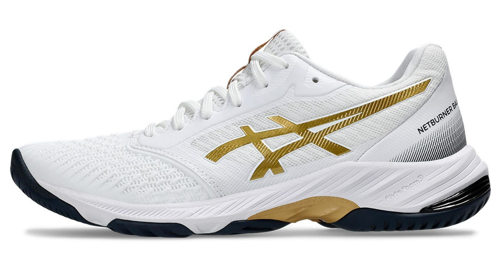 Женские кроссовки для бадминтона/сквоша Asics Netburner Ballistic FF 3 - белый