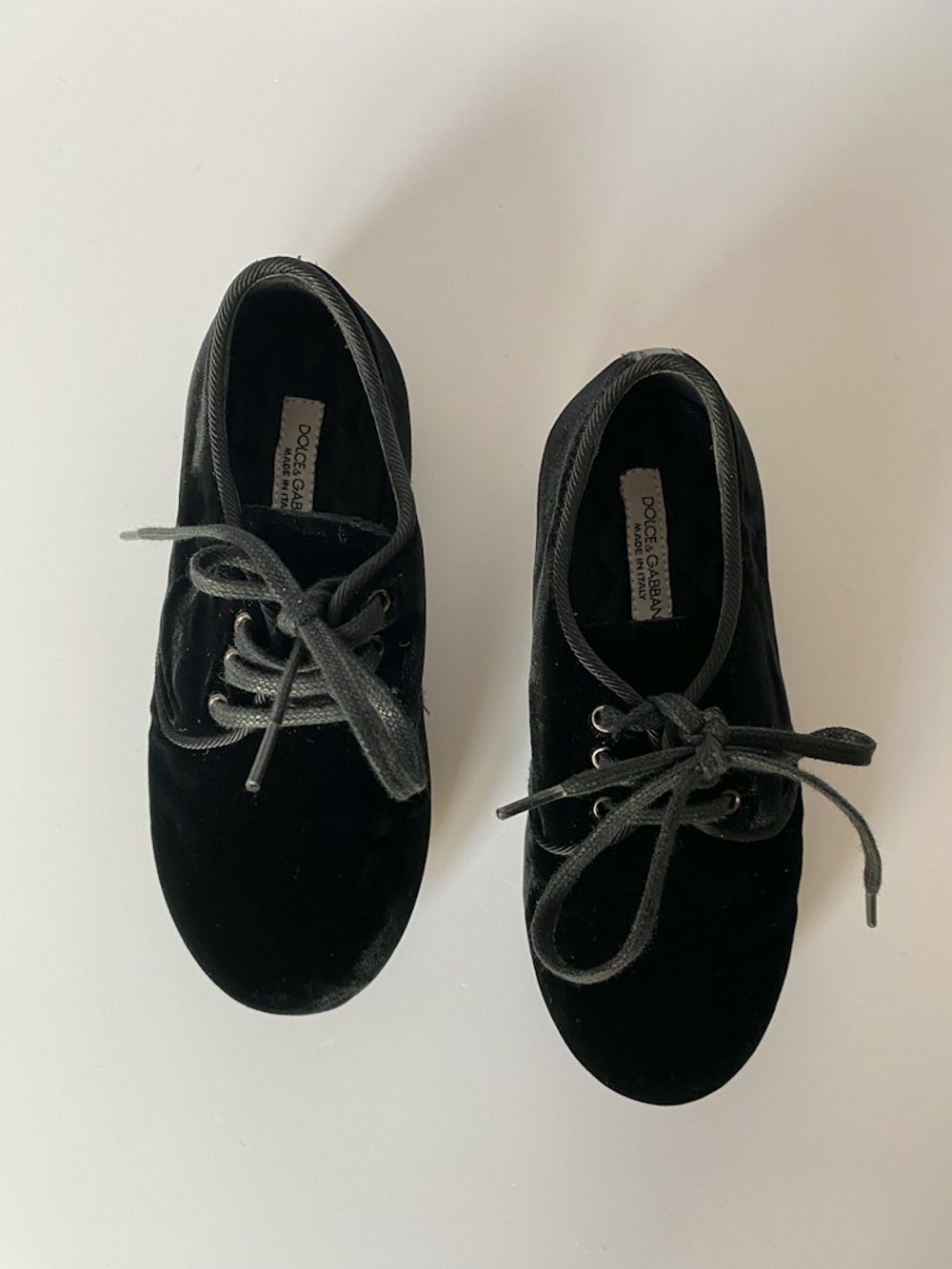 Бархатные ботинки Dolce&Gabbana, 24