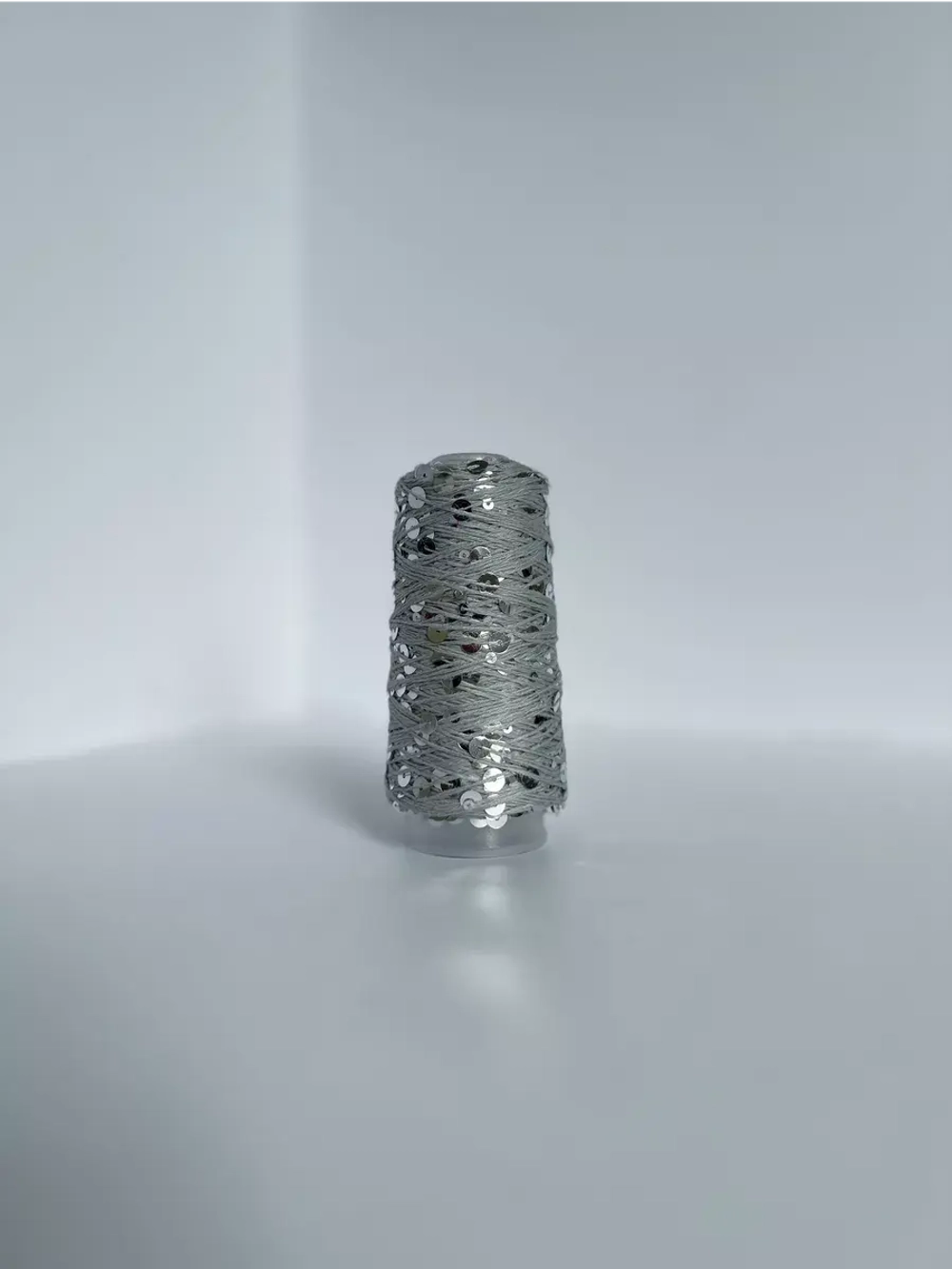 Пряжа хлопок с королевскими пайетками