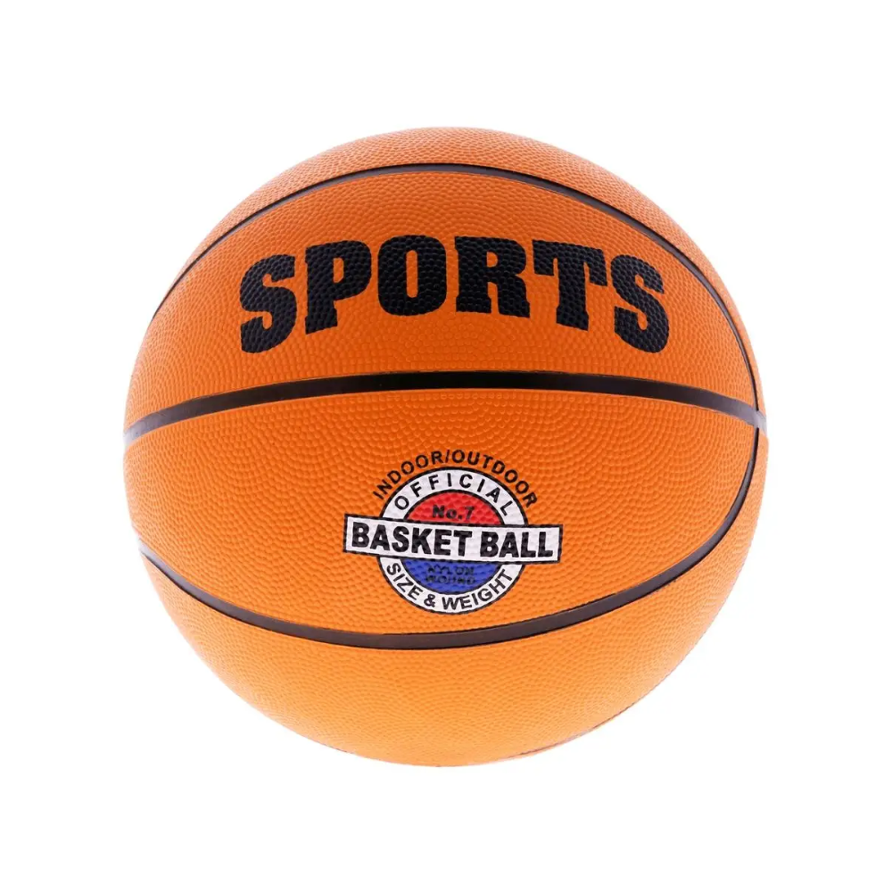 Мяч баскетбольный оранжевый Sports