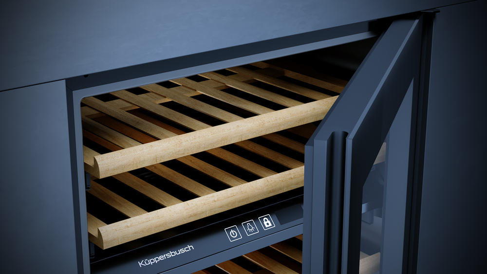 Встраиваемый винный шкаф Kuppersbusch FWKU 1851.0 S