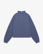 Толстовка Bruler d'Amour Half-zip Logo de base 04 Navy