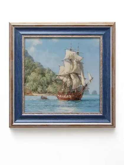 Картина на стену интерьерная на холсте 27*27 см