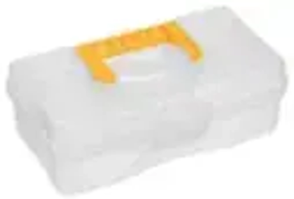 Органайзер для хранения мелочей прозрачный «Mars» 9», 23.5*13*8см