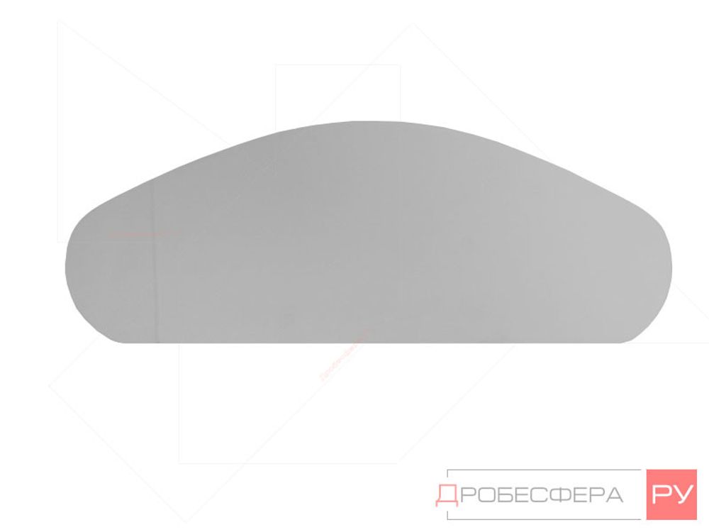 Стекло для шлема пескоструйщика Aspect внутреннее пластиковое