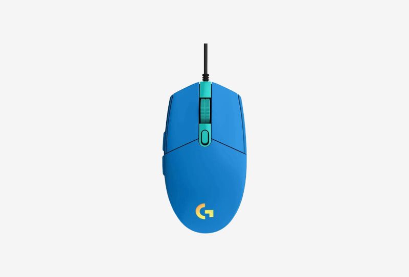 Мышь проводная Logitech G102 LIGHTSYNC синий