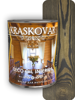 Масло для интерьера Kraskovar Deco Oil Interior эбен