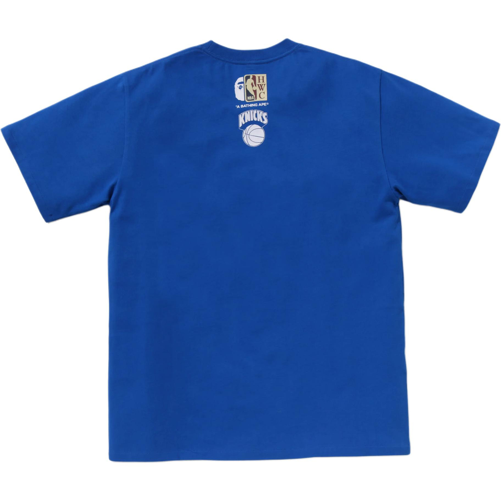 A Bathing Ape Bathing Ape Mitchell Ness Nba Collection New York Knicks Fw25 Футболка