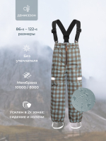 Брюки непромокаемые Mjölk Blue Check