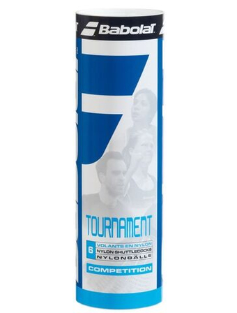 Воланы для бадминтона Babolat Tournament 6P - yellow