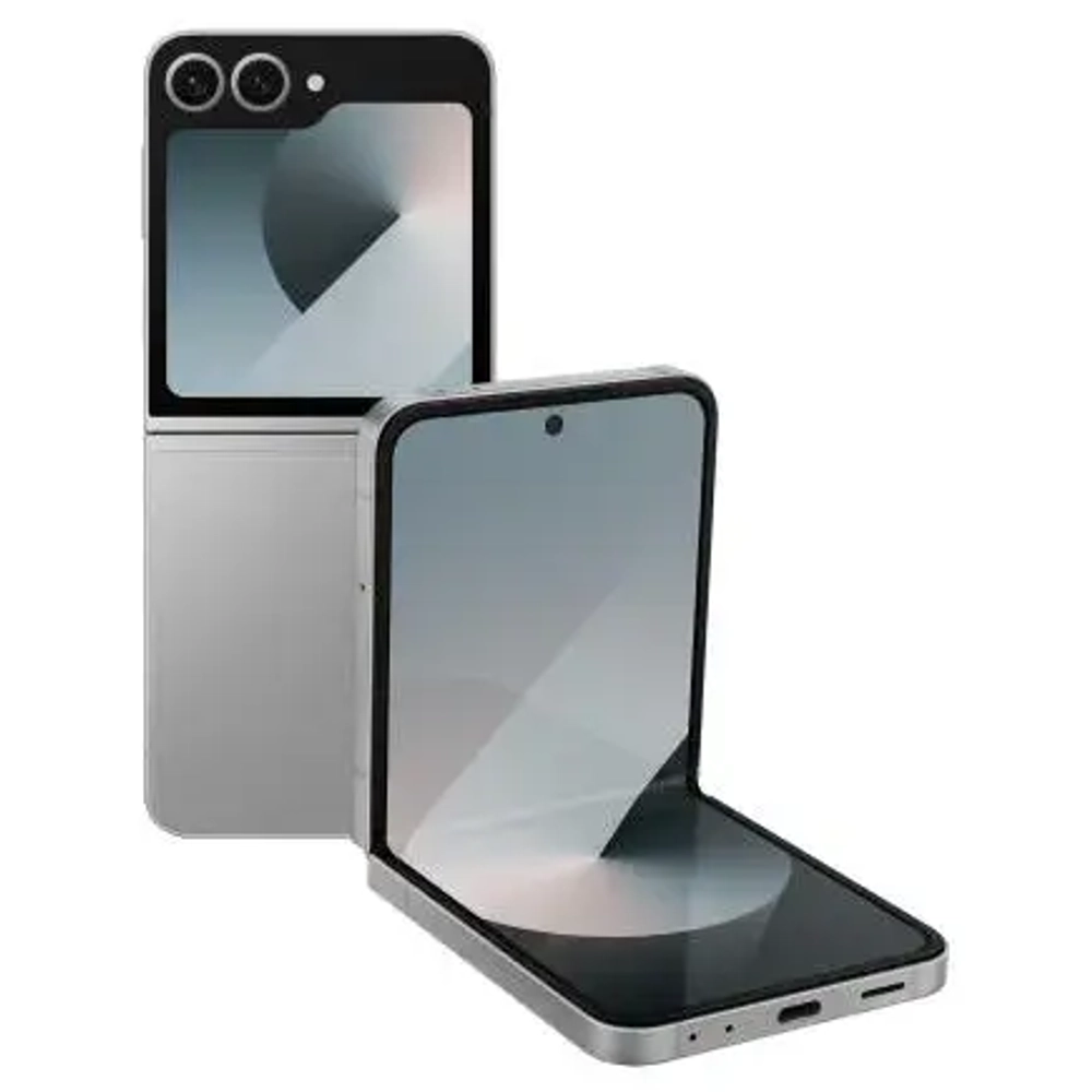 Смартфон Samsung Galaxy Z Flip6 12/512 ГБ, серый (Silver Shadow)