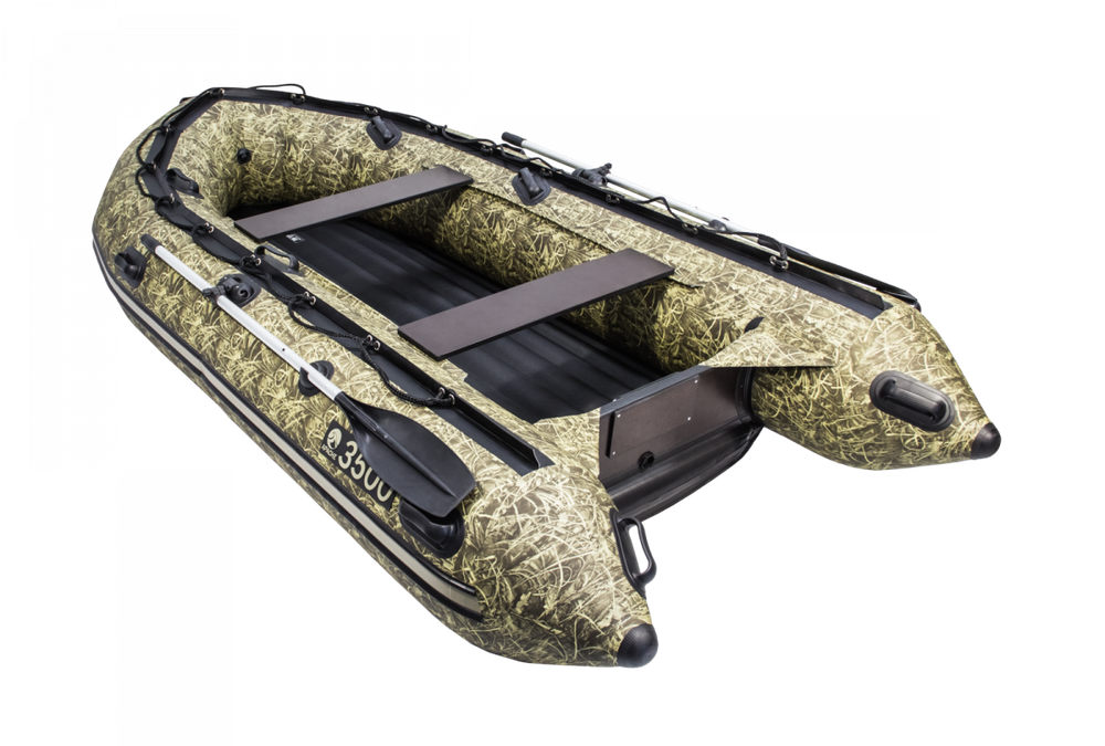 Апаче-3500 НДНД камуфляж (лодка ПВХ под мотор НДНД)
