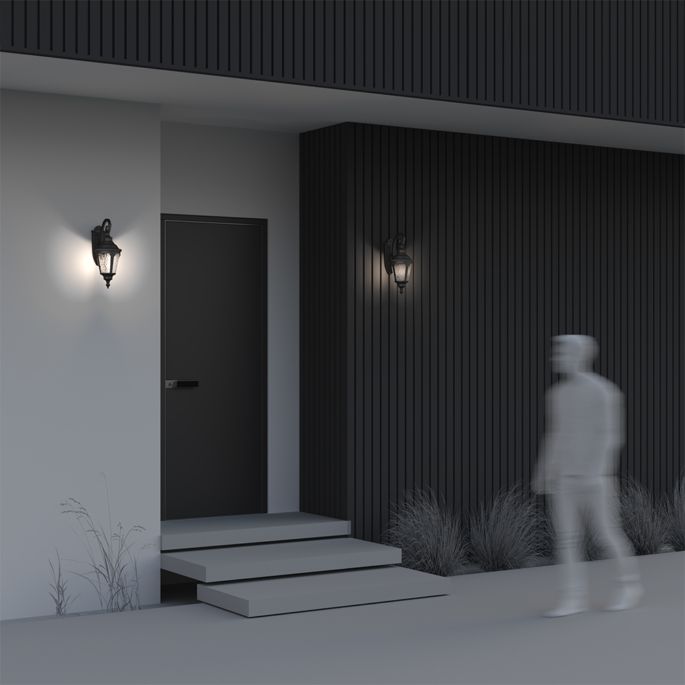 Уличный настенный светильник Outdoor O029WL-01BZ