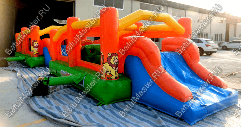 Надувной батут "Попрыгунчик" с принт-печатью