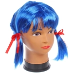 Парик карнавальный «Милашка», Голубой