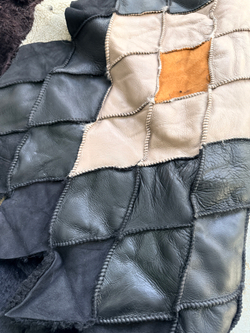 Покрывало меховое ковер из шкуры овчины