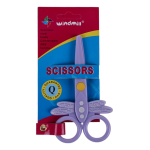 Ножницы детские пластиковые "Стрекоза", 12 см, на картоне