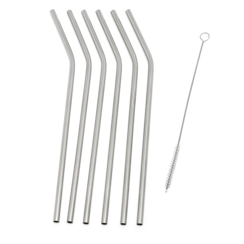 Набор многоразовых соломинок 6шт Leopold Vienna