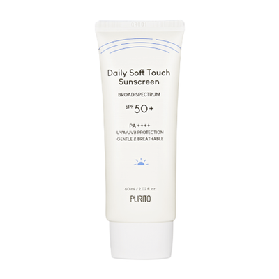 Cолнцезащитный крем на фильтрах нового поколения Purito Daily Soft Touch Sunscreen SPF50+ PA++++