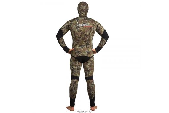 Гидрокостюм Marlin Camoskin Green 9 мм для подводной охоты