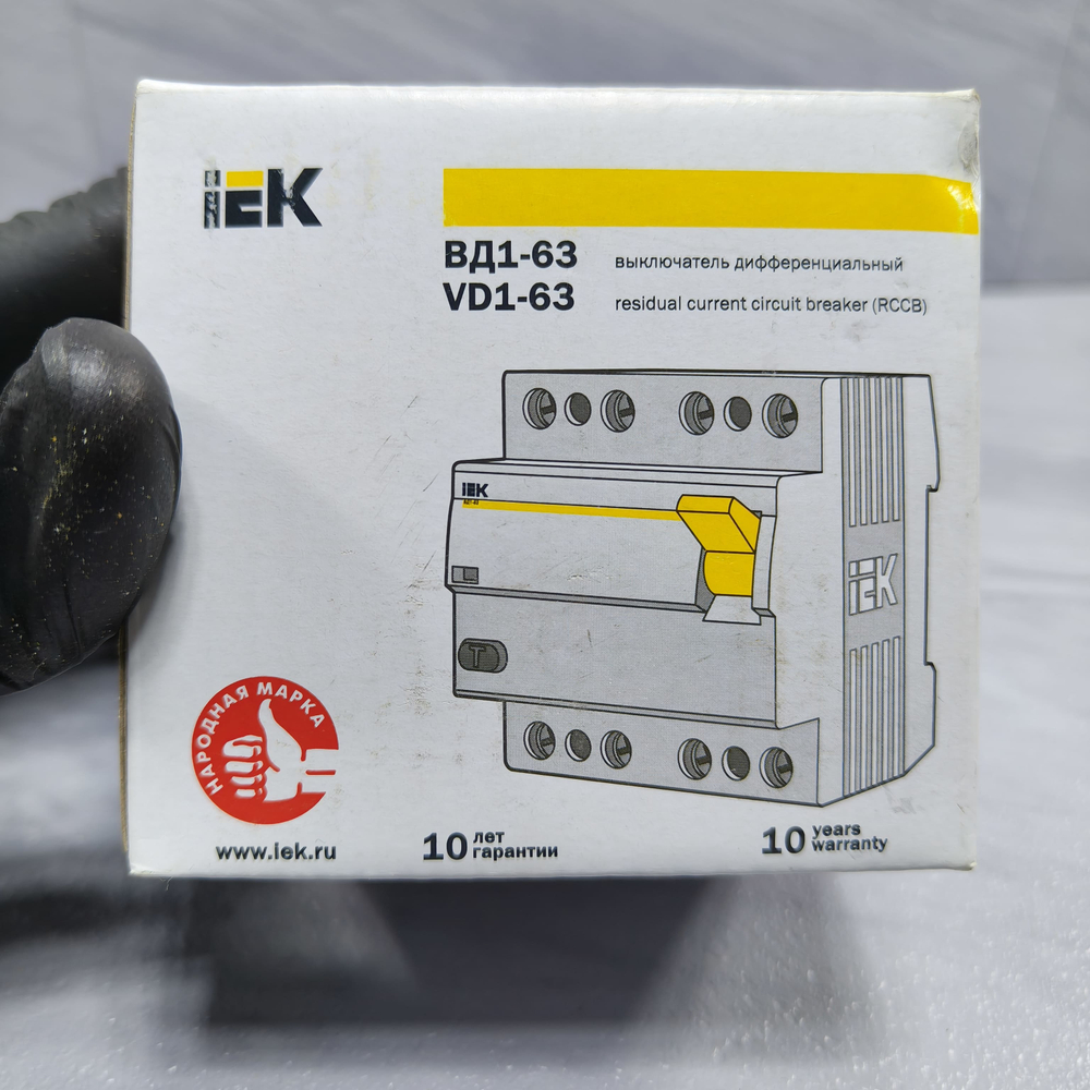 УЗО - iEK ВД1-63 4P