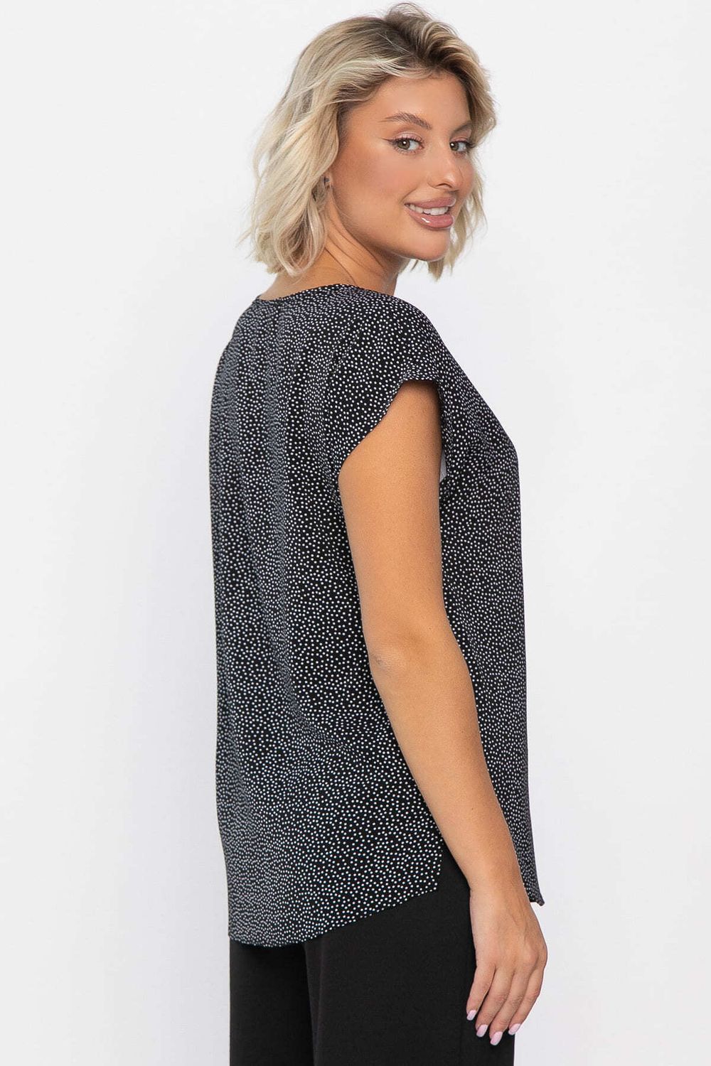 Блуза Милена (черная) Б14303-8М LT Collection