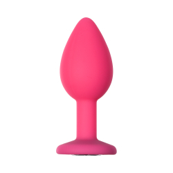 Анальная пробка Emotions Cutie Small Pink black crystal 4011-02Lola