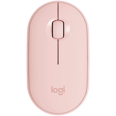 LOGITECH M350S Pebble 2 Bluetooth Mouse - TONAL ROSE