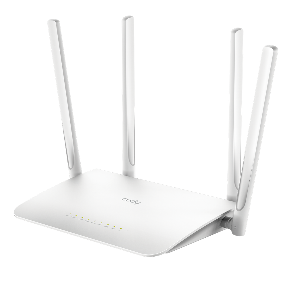 Роутер Cudy с Wi-Fi 5, AC1200, с гигабитными портами и поддержкой Mesh