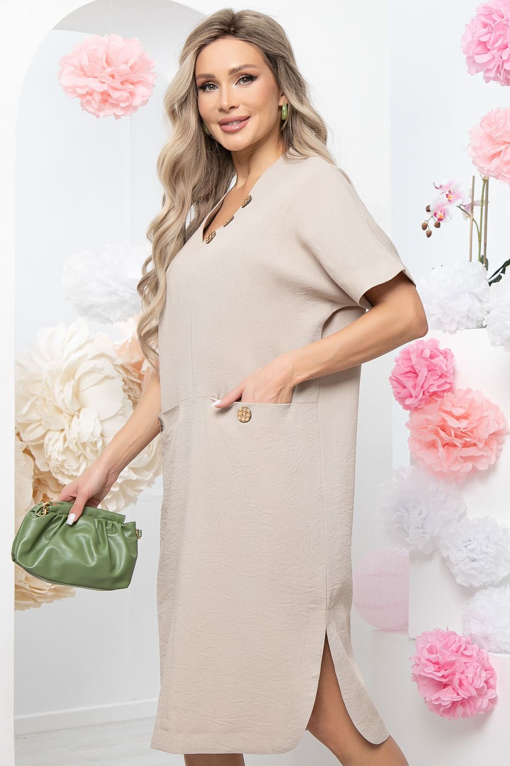 Платье "Асель" (беж) П5519 LT Collection