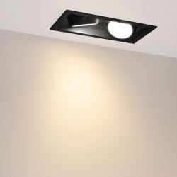 Светильник MS-VORTEX-BUILT-S250x140-2x30W Warm3000 (BK-BK, 50 deg, 230V) (Arlight, IP20 Металл, 5 лет) 058448