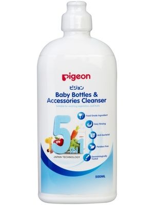 PIGEON Средство для мытья посуды "Baby Bottles & Accessories Cleanser", 500 мл