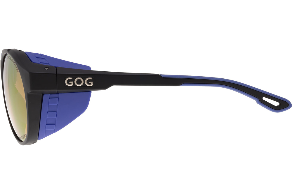 Спортивные очки GOG Manaslu / Matt Black-Purple / Photochromic Purple Lens