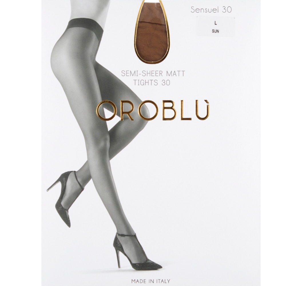 Женские колготки светло-бежевые OROBLU Sensuel, 30 ден Pure Beauty VOBC01098