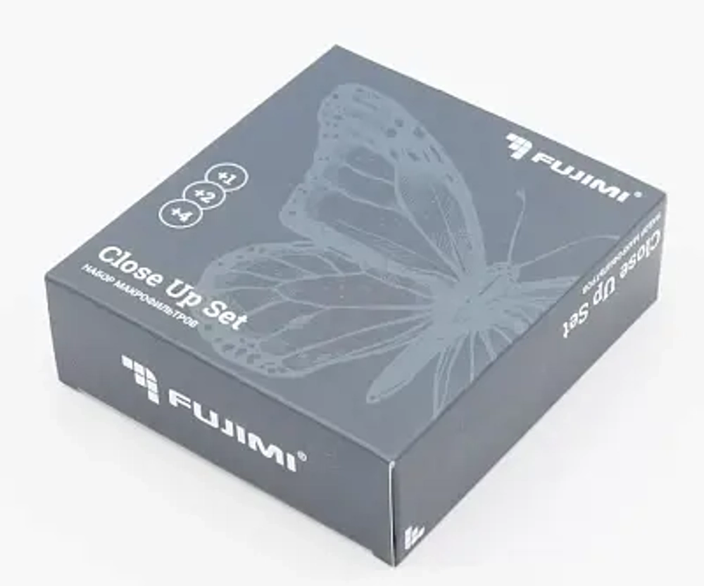 Комплект светофильтров Fujimi Close-Up Set (+1+2+4) 55mm, макролинза