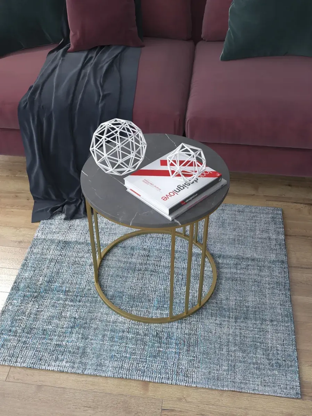 Журнальный стол Трио малый - ЗЧ - МДФ в ПВХ