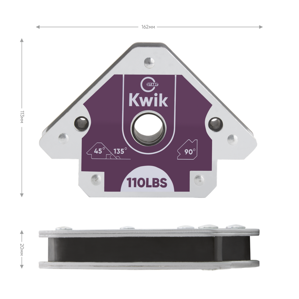 110 LBS Kwik SM1622 Магнитный фиксатор (10/20)