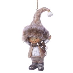 GAEM Фигурка декоративная подвесная "Дети", L6 W5 H13 см, 2в.
