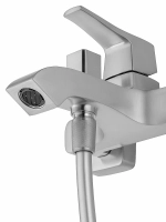 Смеситель для ванны с душем WONZON & WOGHAND FLEX WW-88037072-BN никель брашированный