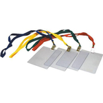 Бейджи для проп. проезд., 11*6,8 см. пластмасса с рис. зажим "Аниме" (Basir)