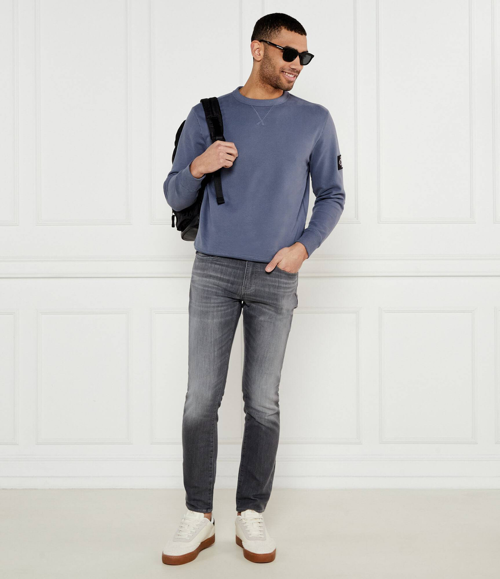 Худи BADGE CALVIN KLEIN JEANS - голубой(J30J323426)