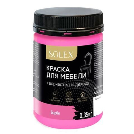 SOLEX Краска для мебели Барби 0,35кг (ИжСинтез)