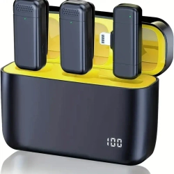Wireless Dual system, 2 микрофона в зарядном кейсе