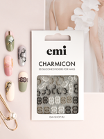 Charmicon 3D Silicone Stickers №216 Ажурный принт