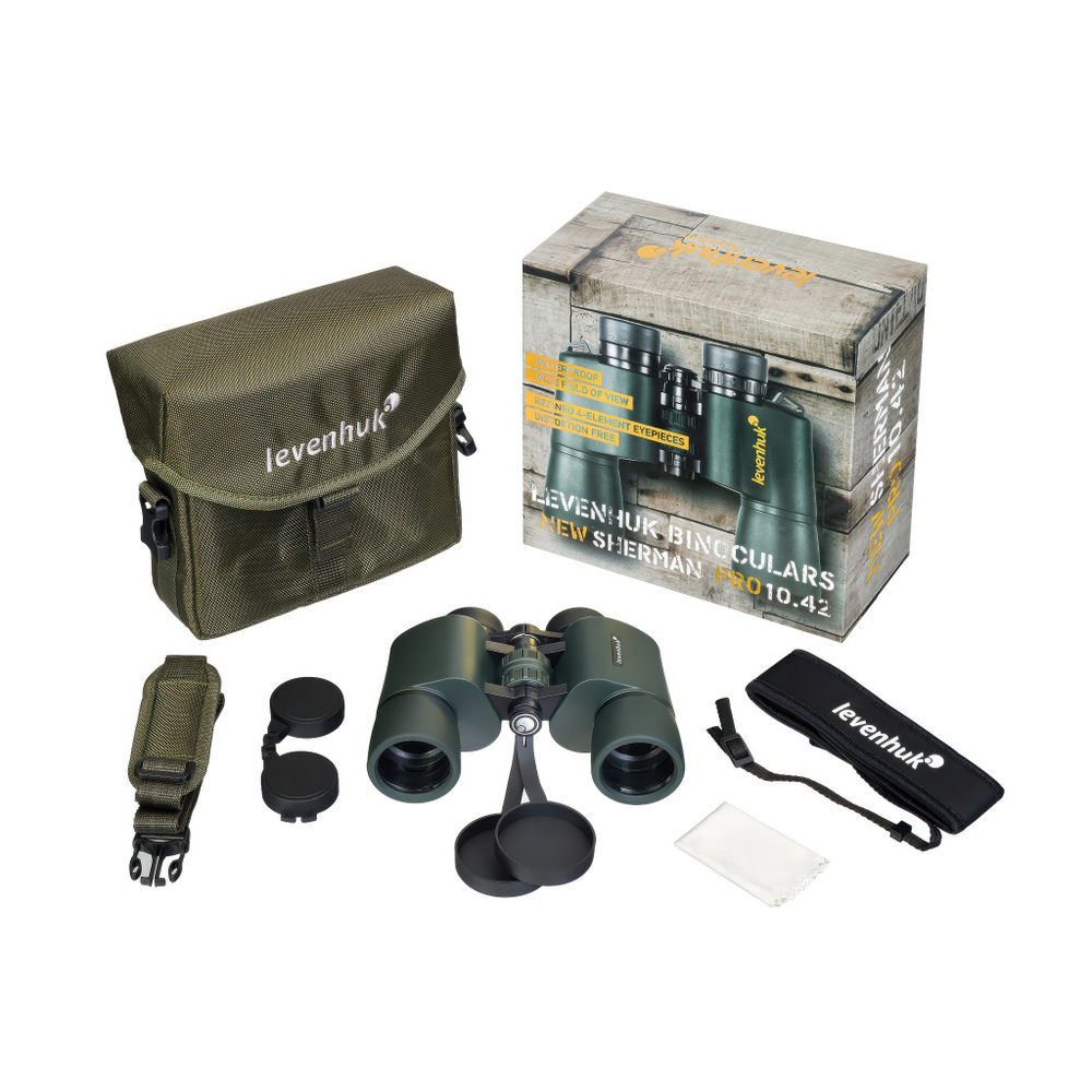 Бинокль Levenhuk New Sherman PRO 10x42