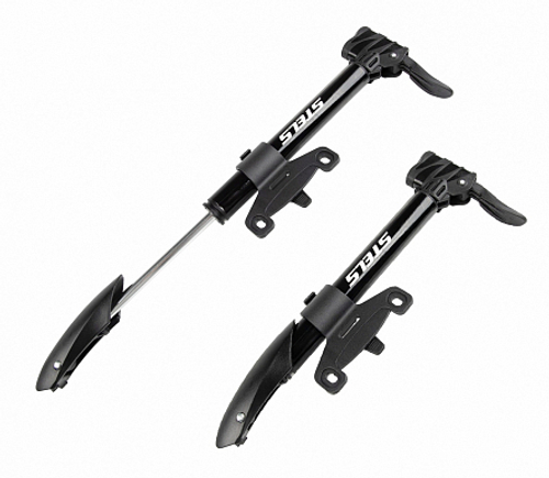 Насос ручной M21-05 STELS алюминиевый чёрный