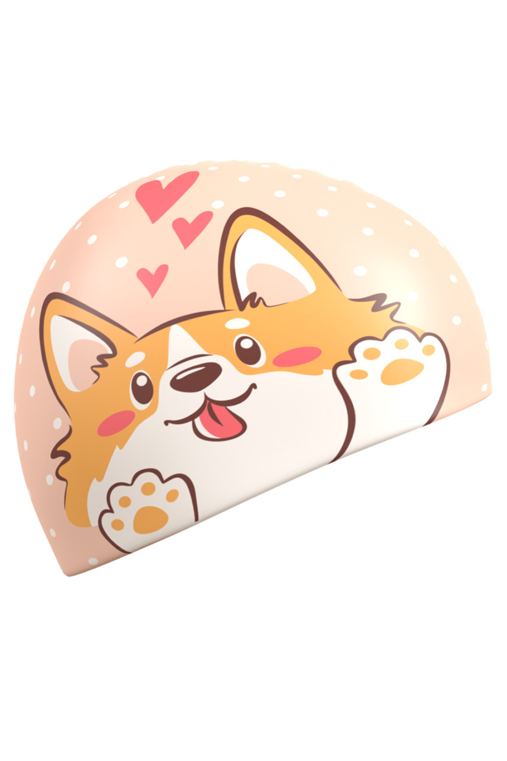 СИЛИКОНОВАЯ ШАПОЧКА ДЛЯ ПЛАВАНИЯ MADWAVE CORGI
