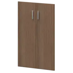 Двери для широких стеллажей А-604.Ф Орех гварнери 710x18x1150 Арго